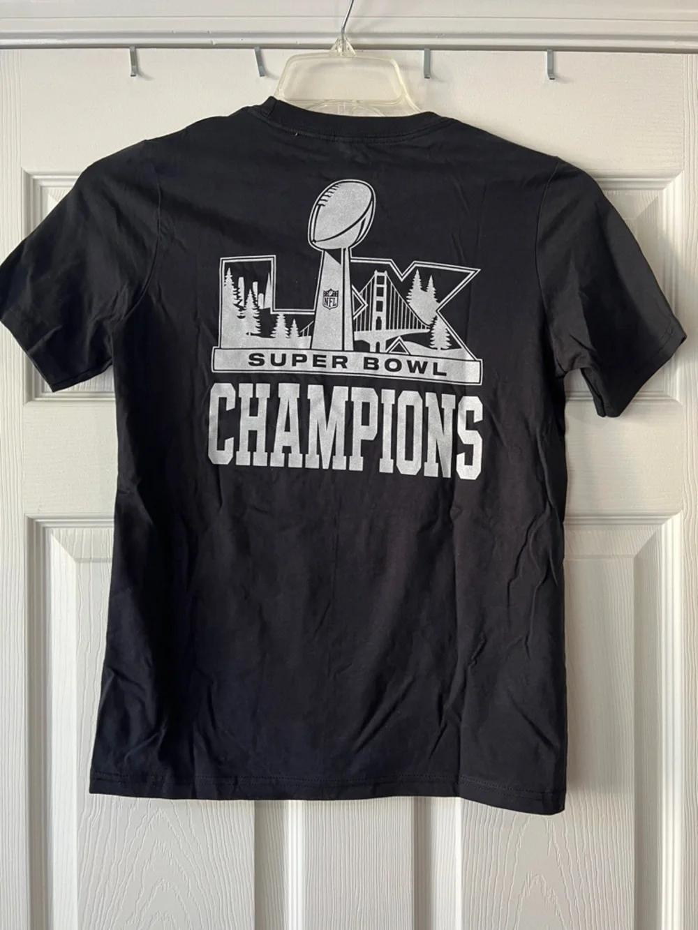 NWOT Nike Black Super Bowl Champions Graphic Tee - Picture 2 of 4